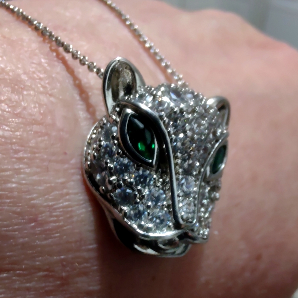 MM Baby Jaguar Necklace EUC